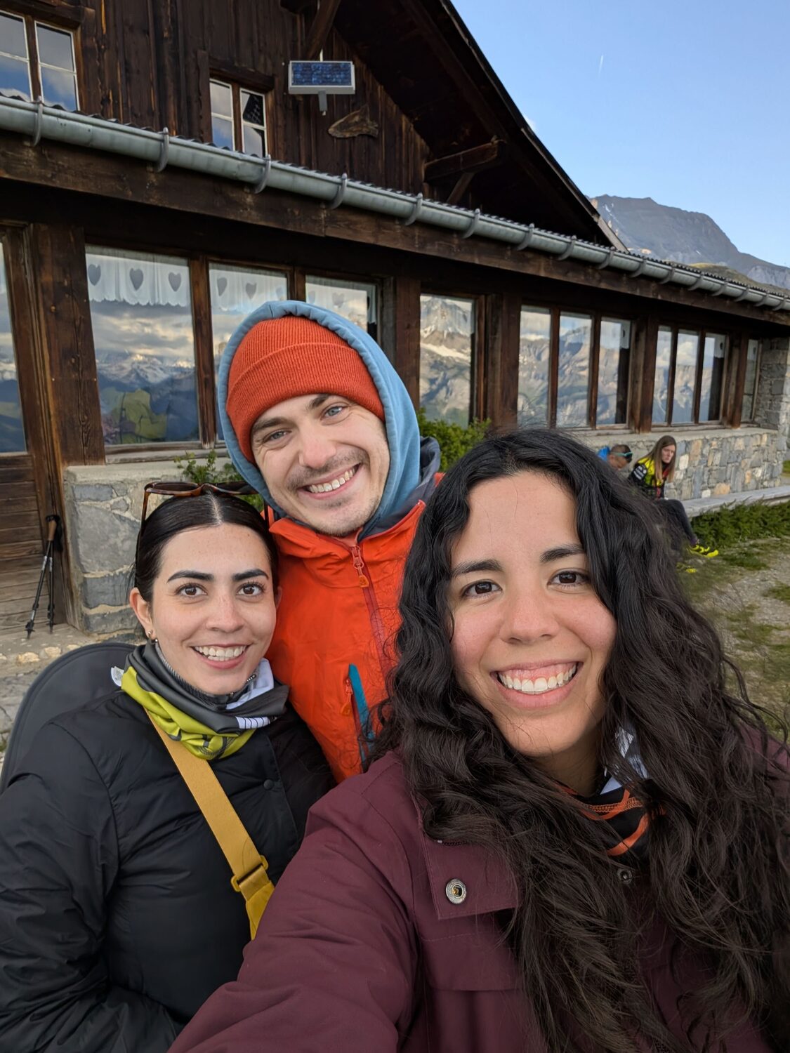 The Roalink team on an offsite in the mountains